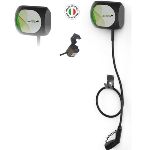 Immagine di Wallbox Prime Combo T2C 1PH 4G/S 230Vac 7,4KW 32A con cavo T2 + toroide
